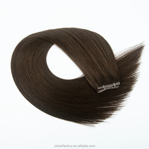 Extensions de cheveux vierges russes Genius Weft Double Drawn de qualité supérieure 2026 avec trous pour salon - Product Image 5