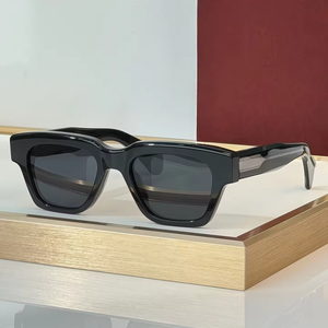 Lunettes de soleil carrées de haute qualité pour hommes, lunettes de soleil unisexes, lunettes de soleil polarisées UV400, autres lunettes de vue, design haut de gamme - Product Image 1