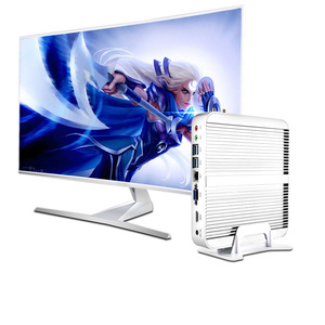 Chi phí thấp i3 8140u không quạt Mini PC 12V Barebone x86 nhôm trường hợp máy tính để bàn máy tính với win11 Linux AU & chúng tôi phích cắm - Product Image 5