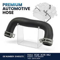 Tuyau de radiateur en EPDM, directement de l'usine HUAPENG, référence OE 31493272, compatible XC60 XC90 Mk2 2018-2024 B4 MHEV, haute température, anti-âge, garantie 12 mois