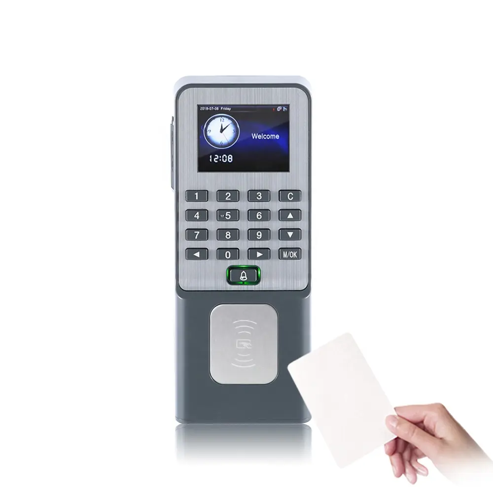 RFID Card Reader Time Attendance and Access Control System with TCP/IP and USB Port