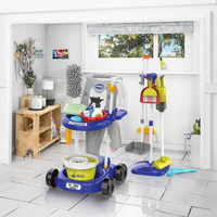 Jouet éducatif de simulation de ménage pour enfants, kit de jeu de rôle pour tâches domestiques, en plastique, 13-14 ans