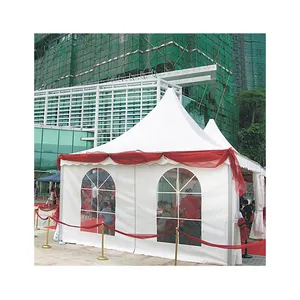 Tenda espositiva per eventi all'aperto di alta qualità 3x3m 6x6m 8x8m in alluminio per eventi nuziali tenda tenda Pagoda tende in vendita
