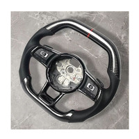 Accessoires de personnalisation de volant en cuir de fibre de carbone pour Volkswagen VW Passat Golf 7 MK7 Mk7.5 Polo Tiguan Jetta GTI