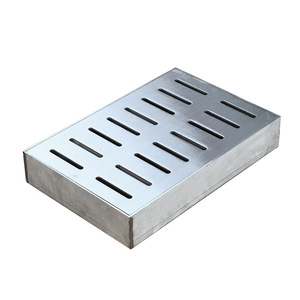 Nhà bếp cống Grate Bìa 304 thép không gỉ 201 vuông manhole Bìa nước mưa cống Grate - Product Image 1