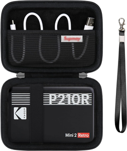 Étui de transport <span class=keywords><strong>KODAK</strong></span> <span class=keywords><strong>Mini</strong></span> 2 Retro 4PASS personnalisé dur EVA Portable Photo Printer Accessoires Sac de rangement pour outils - Product Image 3