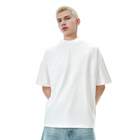 T-shirts unis 230G en gros, coton et polyester, haute qualité, fabrication en vrac, personnalisables, impression DTF, pour hommes