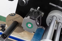 LKPM-200B d'étiquetage automatique de coin/C scellant la machine d'étiquetage d'avion plat de sac en plastique de poche de boîte plate