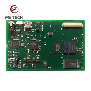 OEM Custom PCB FR-4 HASL Printed Circuit Board Gerber PCBA Assembly Manufacturer For 500W Power Audio Amplifier Circuit Board