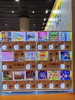 Distributeur de capsules multi-chambres commercial, présentoir de jouets IP pour centres commerciaux, salles de jeux et divertissement familial, commande en gros