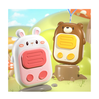 Jouets talkie-walkie pour enfants avec animaux de dessin animé, portée de 500 mètres
