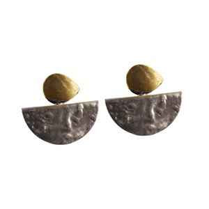 Pendientes de diseño de Latón para Decoración, aretes de diseño de corte alto, diseño de acabado chapado - Product Image 6