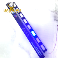 BAOBAO rouge bleu Flash rvb stroboscope avertissement polic lumières camion lumières feu arrière phare phare aluminium 9-36V 4x4 pour JEEP