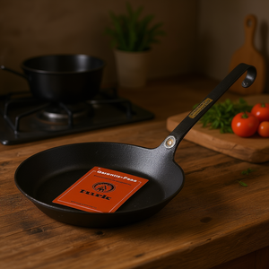 Sartén Turk de 28 cm de Hierro Fundido con Tarjeta de Garantía, Hecho en Alemania - Product Image 3