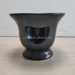 Cazuela de Cerámica Negra con Diseño Tradicional Etíope para Comida, Shekla Tibs, Venta al por Mayor - Product Image 3