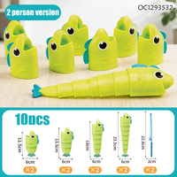 Série promotionnelle : Jeu de société de pêche pour 2 joueurs avec canne à pêche jouet pour enfants, jeux aquatiques d'intérieur, jeux de bain pour bébés, vente en gros