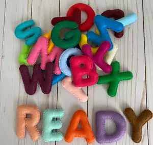 Felt Letter Preschool Felt Learning Alphabet Felt Educational Toy