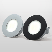Nouveau spot encastré LED original 35 mm 12 V CC, 1,2 W 3-CCT, corps en aluminium, câble de 2 m