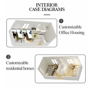 Hai tầng hai tầng <span class=keywords><strong>container</strong></span> văn hóa sáng tạo du lịch lưu niệm cửa hàng sản phẩm cho khách sạn biệt thự sân chơi siêu thị - Product Image 3