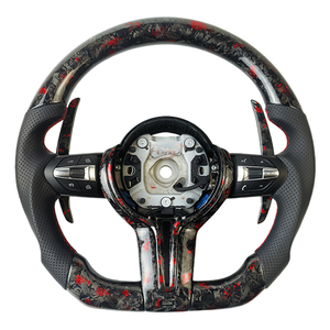 Volante Personalizado para <span class=keywords><strong>BMW</strong></span> F30 F20 F10 F23 F46 F33 F07 F06 F02 X3 F25 X15 F15 X6 F16 M2 F87 M4 F82 M5 M6 F12 - Product Image 1