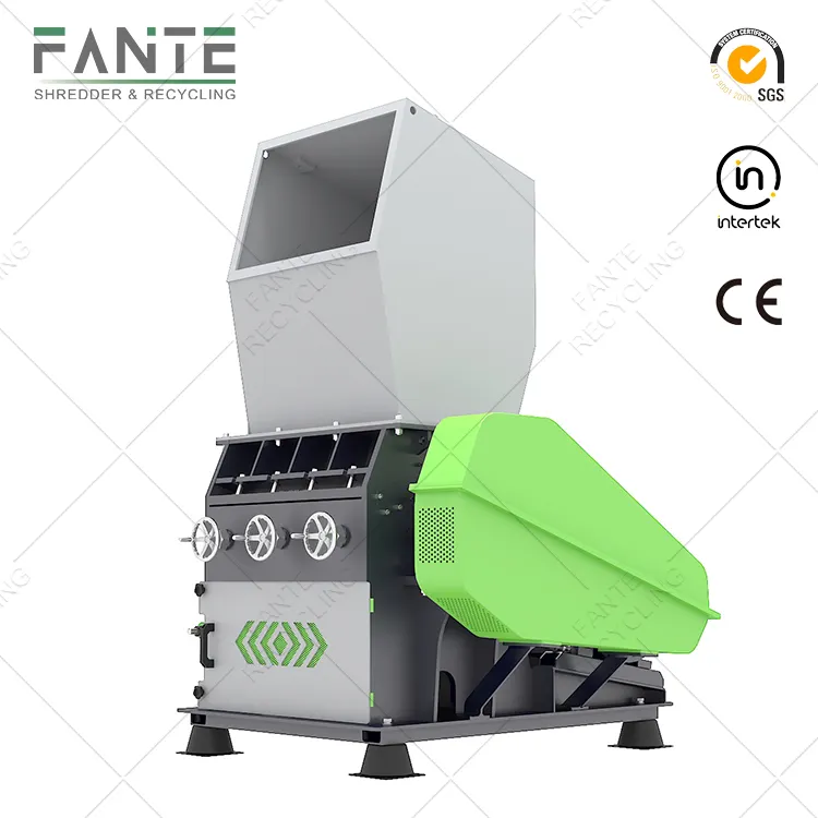 Hoge Kwaliteit Pet Fles Crusher Machine Afval Pp Pe Hdpe Pijp Crusher Machine Band Crusher Machine