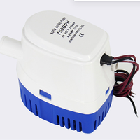 Pompe de cale portable 12V/24V entièrement automatique pour lavage et petit drainage