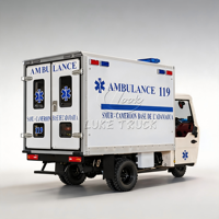 Ambulance à trois roues Véhicule médical d'urgence à 3 roues Transport de premiers secours en zone rurale Ambulance