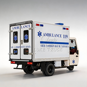 Ambulance à trois roues Véhicule médical d'urgence à 3 roues Transport de premiers secours en zone rurale Ambulance - Product Image 1