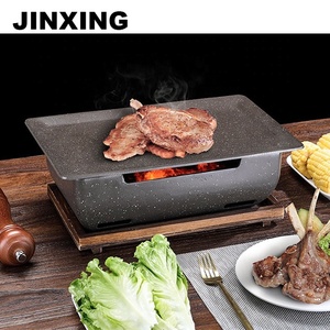 Griglia Affumicatrice da Tavolo Moderna, <span class=keywords><strong>Barbecue</strong></span> Portatile per Campeggio e Esterni, Forno <span class=keywords><strong>a</strong></span> <span class=keywords><strong>Carbone</strong></span> in Acciaio Inox con Superficie Antiaderente per Alimenti - Product Image 5