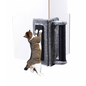 Longnew Pet New Durable Small <strong>Cat</strong> <strong>Tree</strong> <strong>Cat</strong> <strong>Corner</strong> Scratching Post Wall Mounted Sisal <strong>Cat</strong> Scratcher - Product Image 1