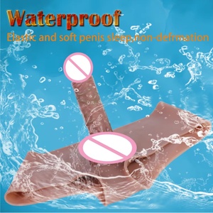 New Big Hips Butts Silicone Pants With Realistic <b>Dildo</b> High Elastic Strap-on Penis Panties for Lesbian Couples Masturbator - Product Image 5
