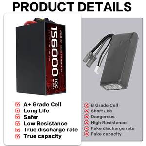 Der Beste und Günstigste Semi-Festkörper-Akku 51,8V 156000mAh 10C 14S Lithium-Ionen-Akkupack für Drohnen - Product Image 3