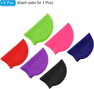 Gorro de Natación de Silicona Elástica Personalizado, Impermeable y Unisex, Diseño Duradero para Deportes Acuáticos y Natación - Product Image 2