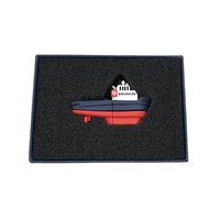 USB Flash Drive Bentuk Perahu 3D PVC Karet Kustom OEM, Memory Stick USB 2.0 3.0 Interface, Flashdisk Logam Promosi