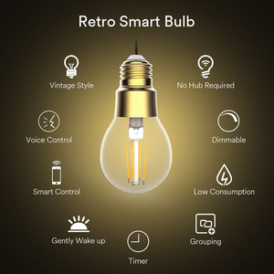 Bombilla Inteligente LED con Wifi para <span class=keywords><strong>Apple</strong></span> Homekit, Altavoz, Regulable, Funciona con Amazon Alexa y el Asistente de Google - Product Image 4