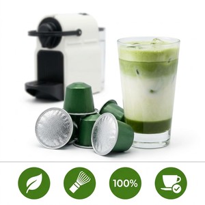 Cápsulas de Café Compatibles con Múltiples Sistemas, Matcha 7A Profesional, Sabores Surtidos, Marca Privada, Caja Personalizada, Venta al Por Mayor - Product Image 1