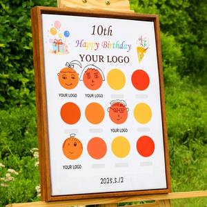 Tableau d'<span class=keywords><strong>empreintes</strong></span> personnalisé avec cadre artistique pour <span class=keywords><strong>mariage</strong></span>, anniversaire, remise de diplôme, rentrée scolaire - Product Image 2