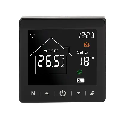 WiFi Thermostat Touch Screen Tuya Smart Home Room Electric Underfloor Heating Boiler Controller