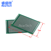 Vente en gros carte de contrôle électronique double face PCB carte de circuit imprimé universel trou composants électroniques d'origine
