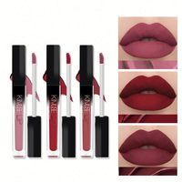 KIMUSE6 Color Matte – Gloss à lèvres mat longue tenue, hydratant, anti-transfert et sans traces