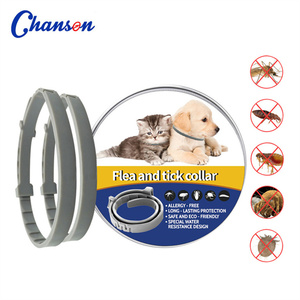 <span class=keywords><strong>Collier</strong></span> moderne anti-puces et tiques <span class=keywords><strong>pour</strong></span> chiens et chats Silicone souple avec protection longue durée Motif solide en gros - Product Image 1
