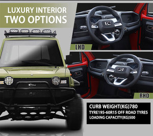 KEYU <span class=keywords><strong>Prix</strong></span> d'usine Vente directe 72v5000w Moteur haute puissance Tout-terrain 2 portes 2 sièges <span class=keywords><strong>4x4</strong></span> Pick-up électrique - Product Image 3