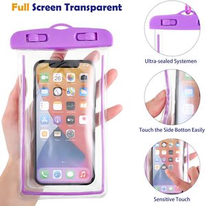 Waterproof Phone Pouch Case Floating PVC Waterproof Cell Phone Malote Universal PVC Clear Waterproof <span class=keywords><strong>Bag</strong></span> para Smartphone - Product Image 2