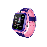 Montre connectée pour enfants Q12, réseau 2G, montre téléphone avec carte SIM, localisation LBS, appel SOS, caméra, montre-bracelet étanche pour enfants, utilisation quotidienne