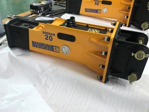 Martillo Hidráulico SOOSAN SB20 Tipo Caja para Excavadoras, Martillo Rompedor para Miniexcavadoras de 1.2-3 Toneladas y Minicargadoras para Demolición - Product Image 4