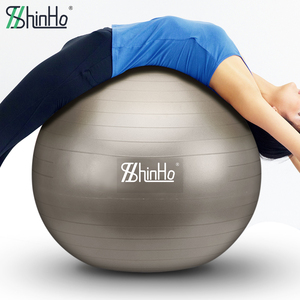 Balón de Yoga Suizo de Estabilidad Shinho Clásico, Antiexplosión, Antideslizante, Ecológico, con Logotipo Personalizado ODM, Color, 65 cm, 55 cm, para Gimnasio y Hogar - Product Image 1