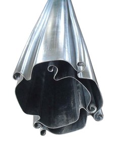 Machine <span class=keywords><strong>de</strong></span> formage à rouleaux pour la fabrication <span class=keywords><strong>de</strong></span> portes à volets en fer, démontable, en acier, pour l'Afrique du Sud - Product Image 2