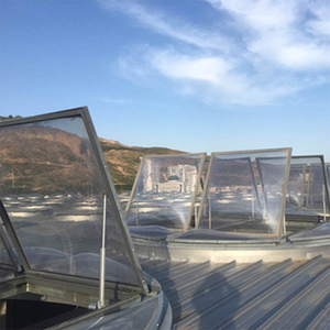 맞춤형 태양 보호 둥근 사각형 지붕 돔 채광창 PC 폴리 카보네이트 시트로 제작 - Product Image 5