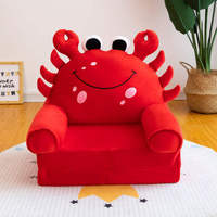 Le fabricant se spécialise dans la conception de canapés en peluche à motifs animaliers, canapé pliable à trois couches, prix/nouveau canapé pliable pour enfants à motifs de dessins animés