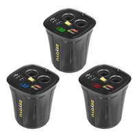 Chargeur USB rapide 9V pour voiture, prise USB 5V 10W+10W+18W, chargeur USB en forme de gobelet pour voiture, vente en gros OEM
